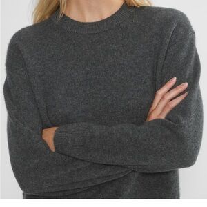 Aritzia Cashmere Relaxed Crew Sweater